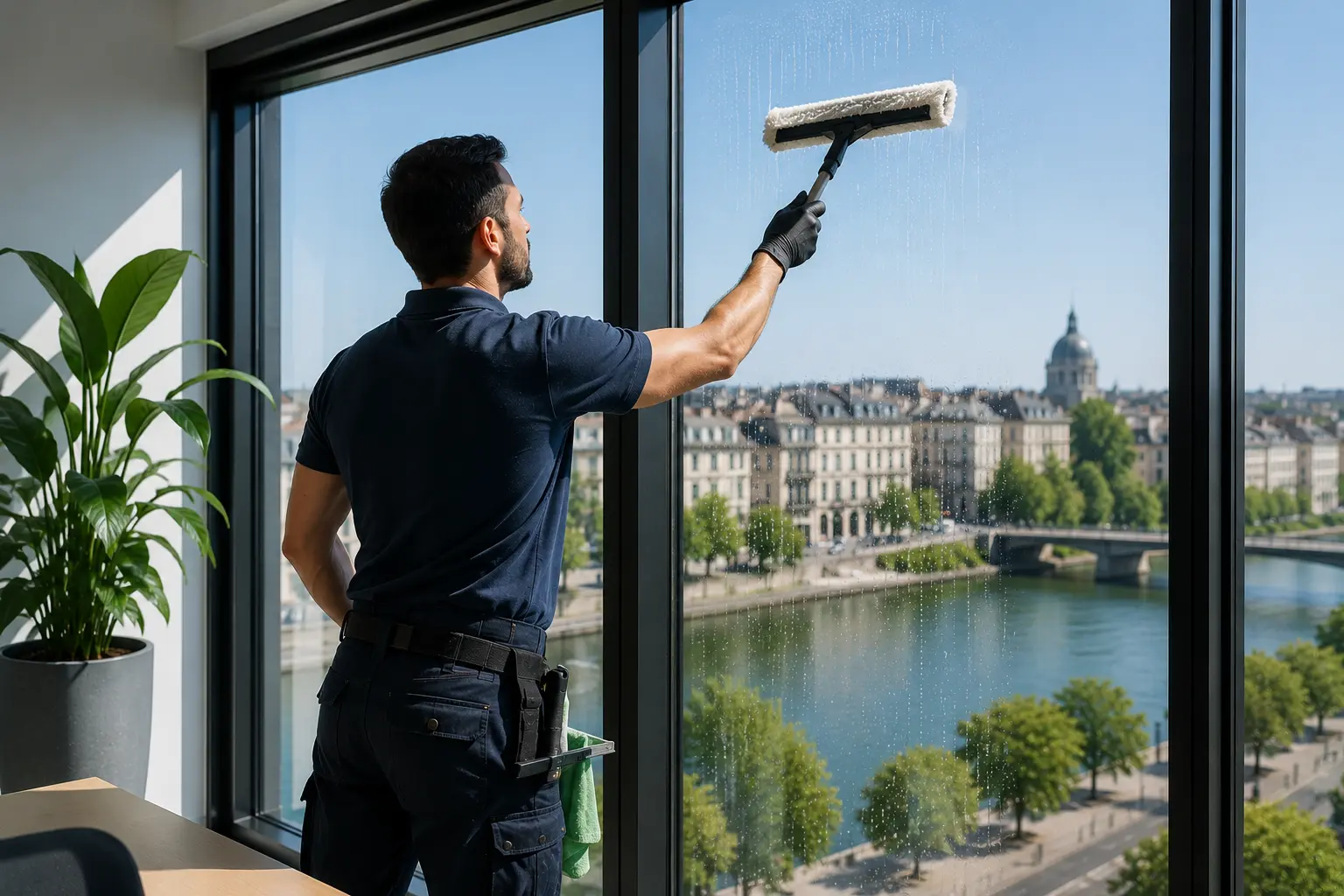 Nettoyage de vitres Nantes