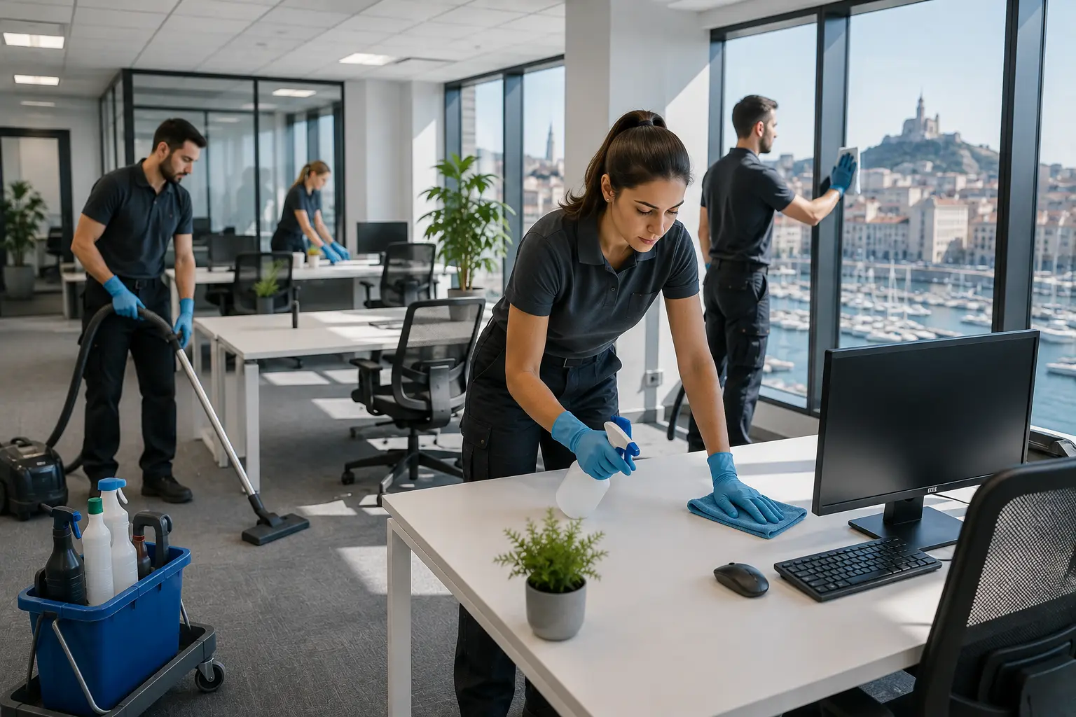 Nettoyage Bureaux Marseille