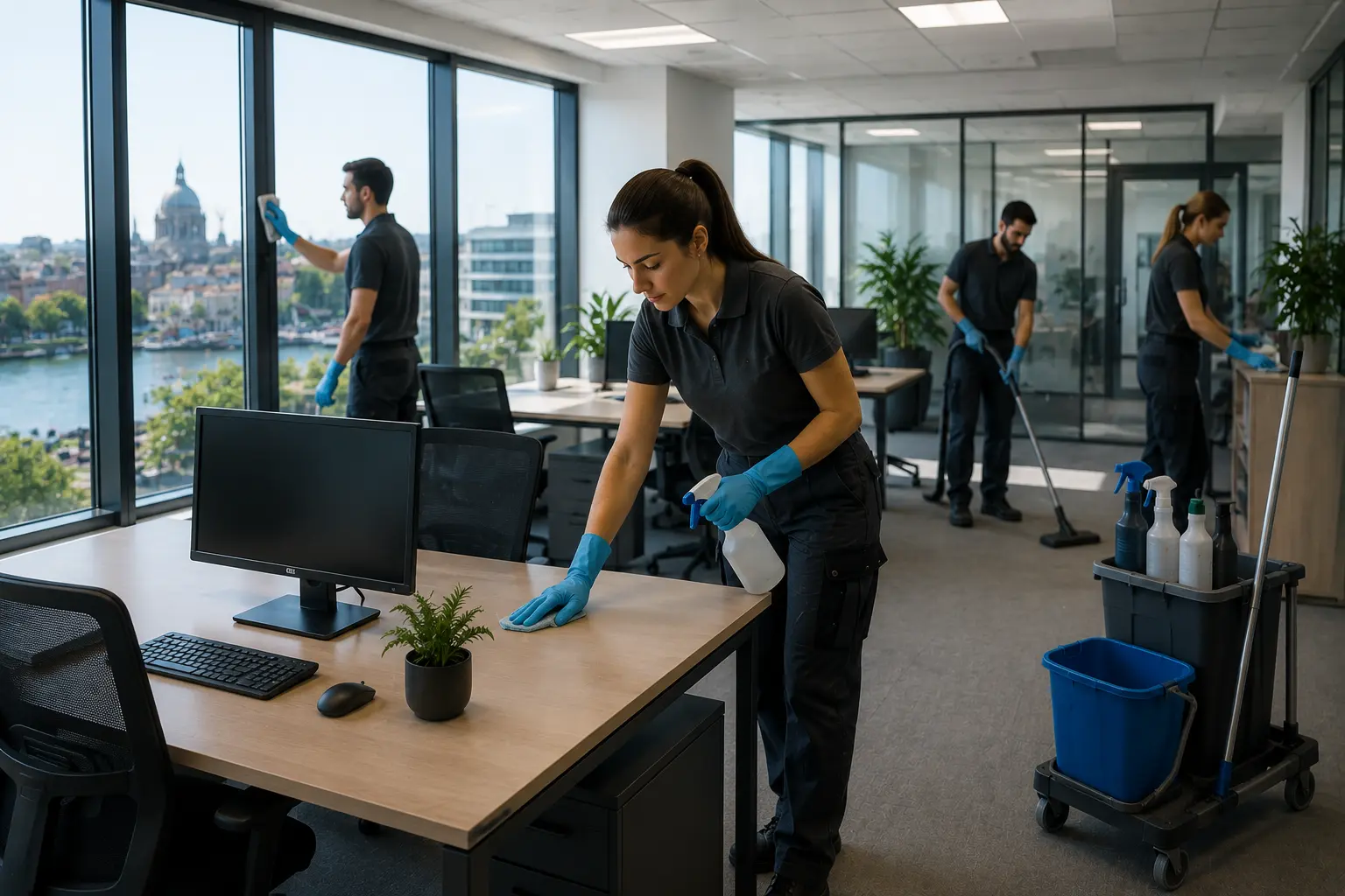 Nettoyage bureaux Nantes