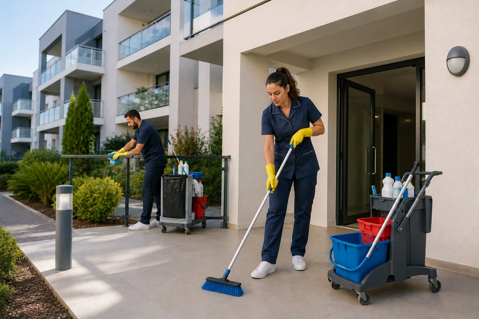 Nettoyage copropriété Blagnac