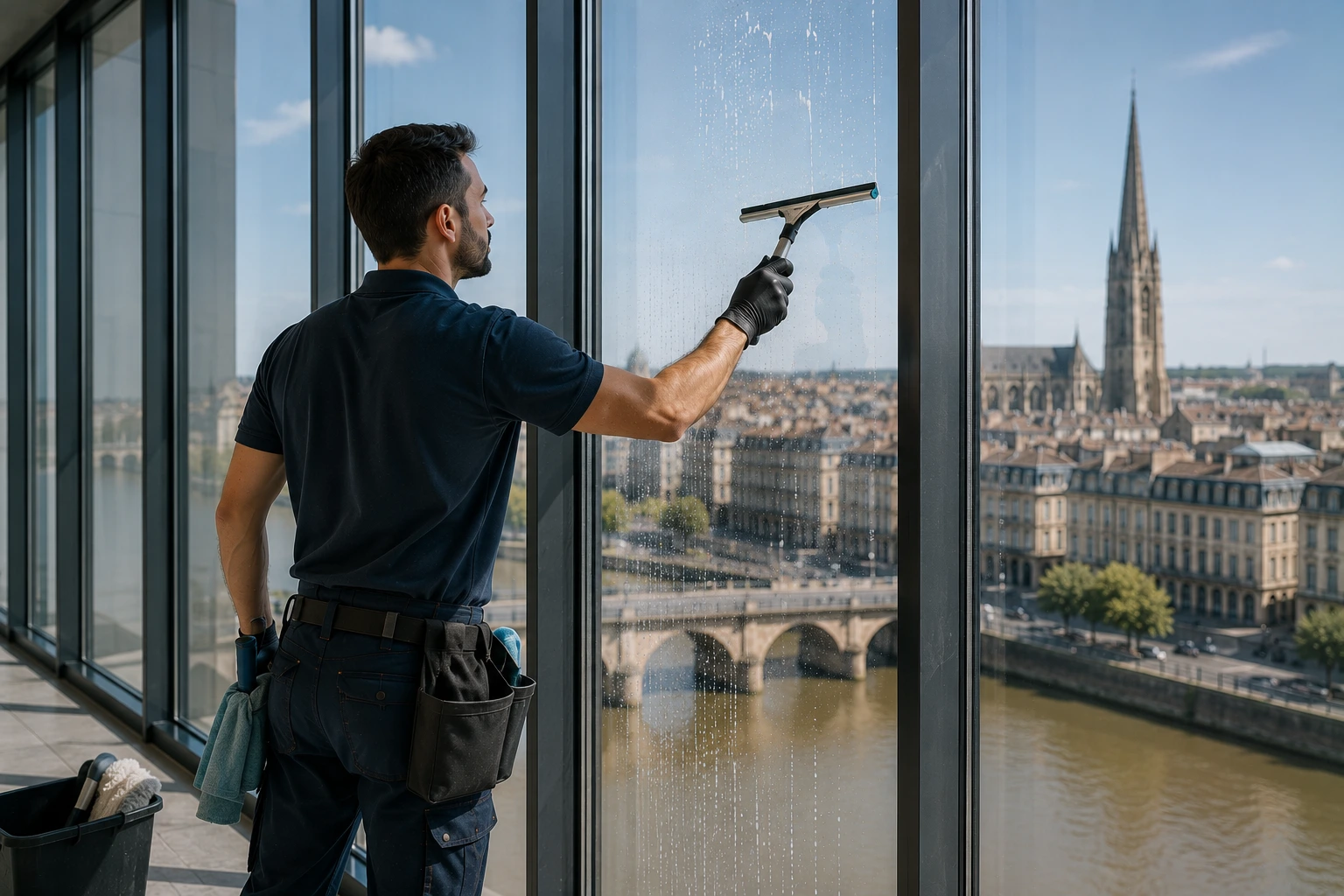 Nettoyage de vitres Bordeaux