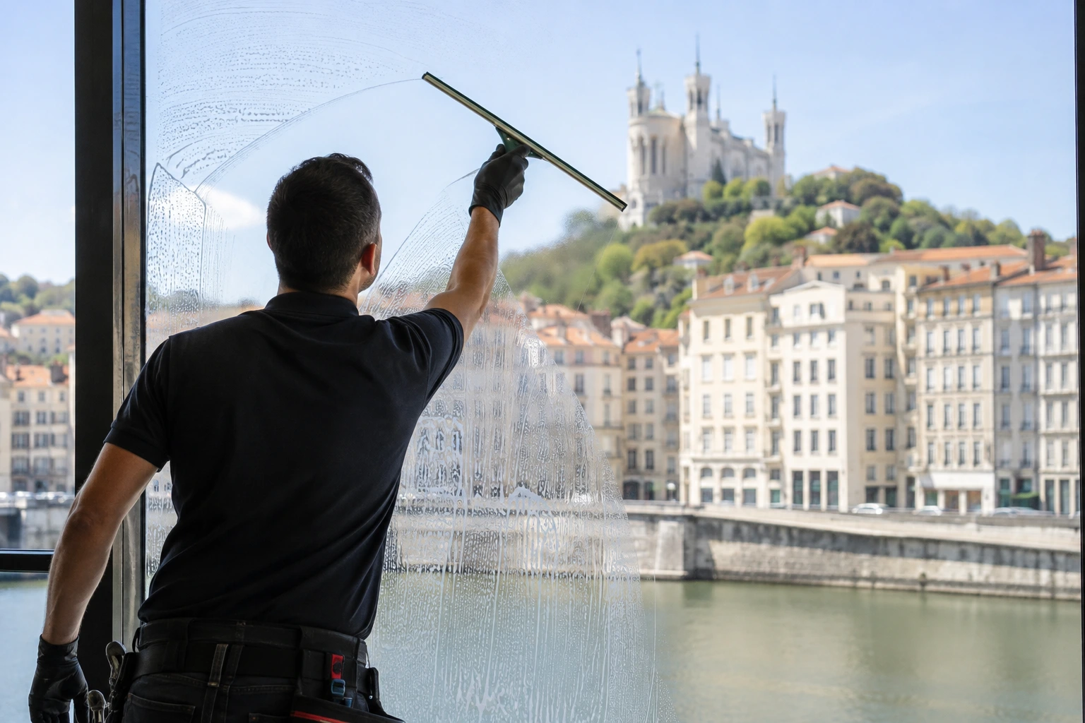 Nettoyage de vitres Lyon