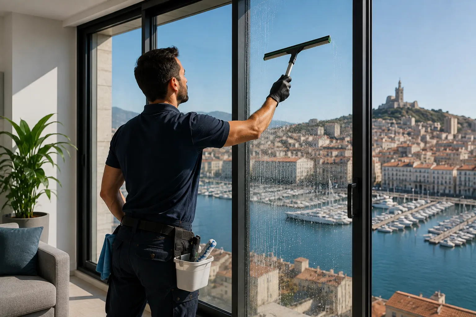 Nettoyage de vitres Marseille