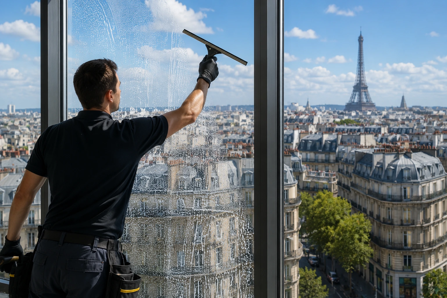 Nettoyage de vitres paris