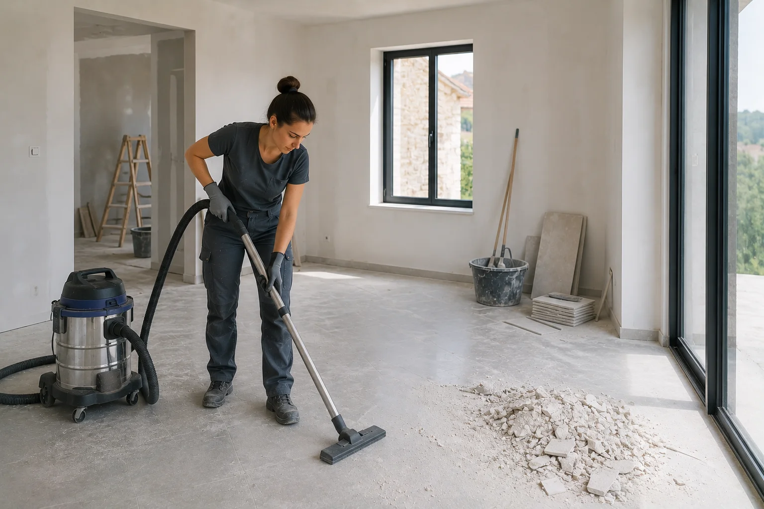 Nettoyage fin de chantier Bellac